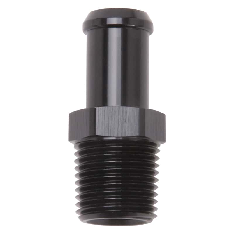 Edelbrock — Edelbrock Hose End Straight 1/2In NPT to 5/8In Barb Black Anodize
KIT PARTS - view 2