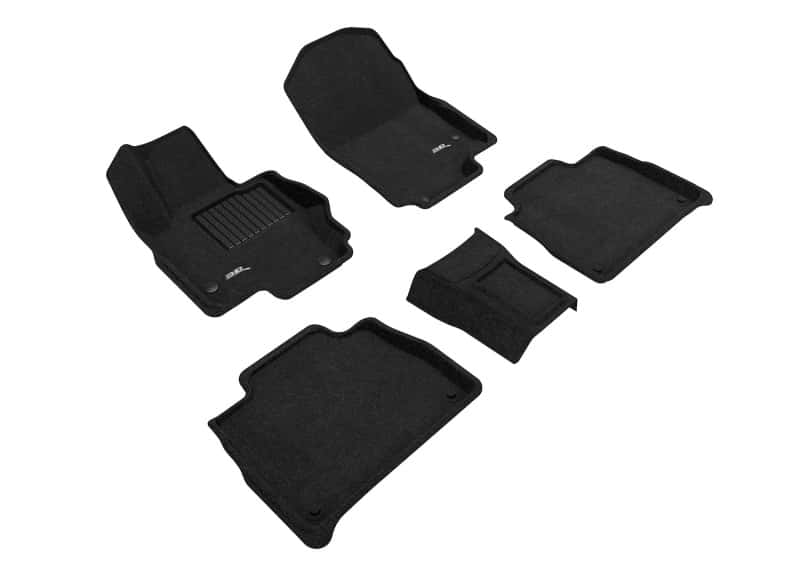 3D MAXpider — 3D MAXpider 20-22 Mercedes-Benz Gle-Class 5-Seat SUV (W167) Elegant 1st 2nd Row - Set (Black)
Floor Mat Set - view 1