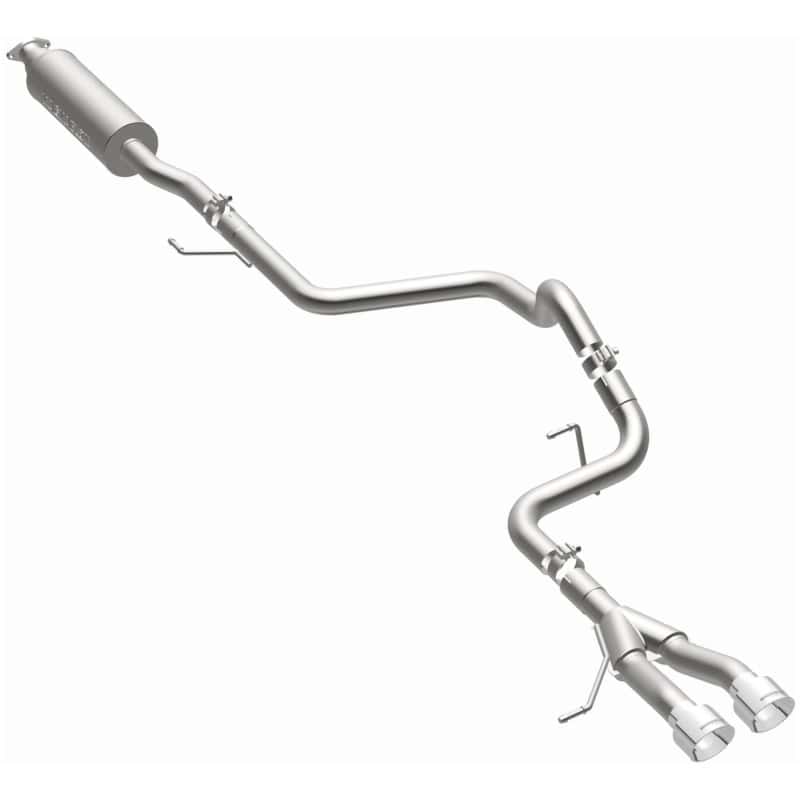 Magnaflow — MagnaFlow 13 Hyundai Veloster 1.6L Turbo Dual Center Rear Exit Stainless Cat Back Perf Exhaust
Cat-Back - view 4