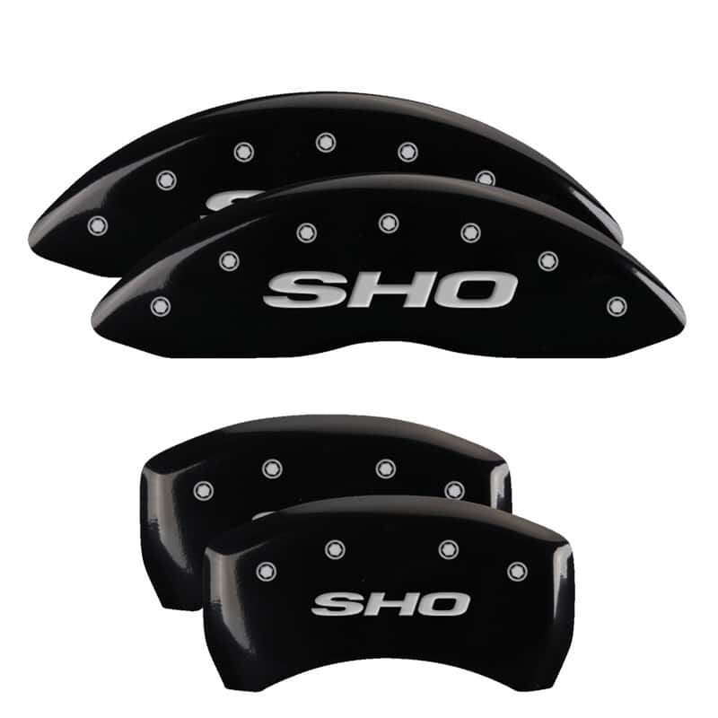 MGP — MGP 4 Caliper Covers Engraved Front & Rear SHO Black finish silver ch
Caliper Covers - view 1