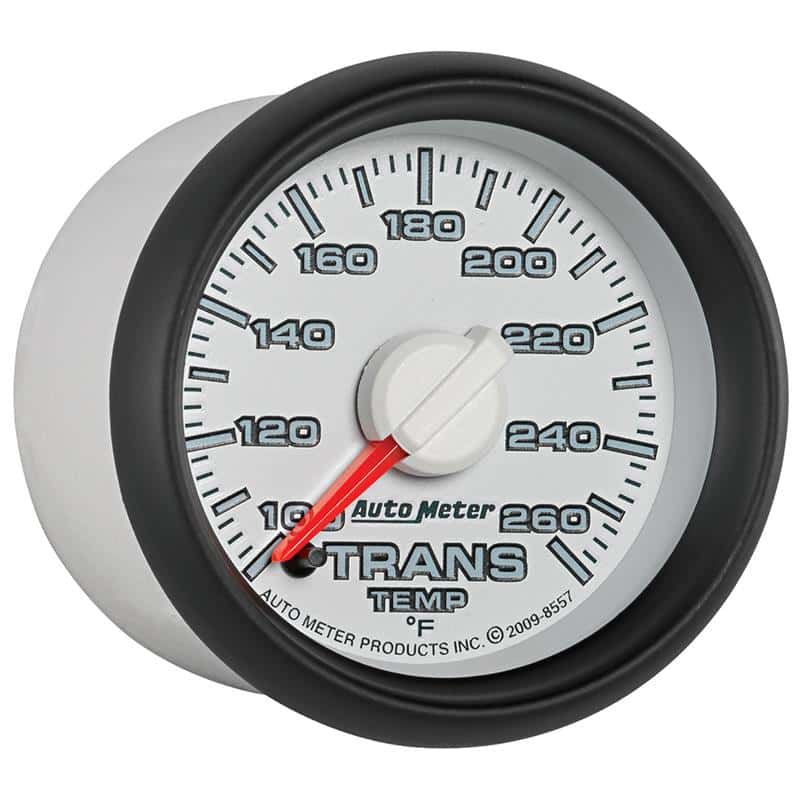 AutoMeter — Autometer Performance Dodge 52.4mm 100-260 Deg F Trans Temp Gauge
2-1/16" TRANS TEMP, - view 9