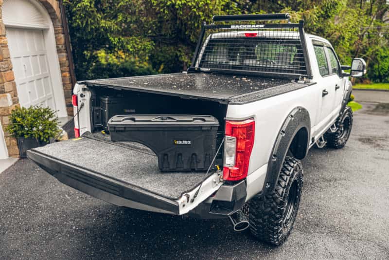 Undercover — UnderCover 17-20 Ford F-250/F-350 Passengers Side Swing Case - Black Smooth - view 2