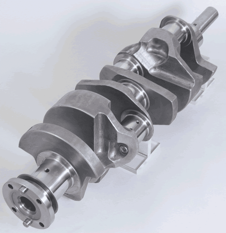 Eagle — Eagle Ford 8BA Flathead 4.000in Stroke 2.000in Rod Journals Cast Crankshaft
Cast Crank - view 1
