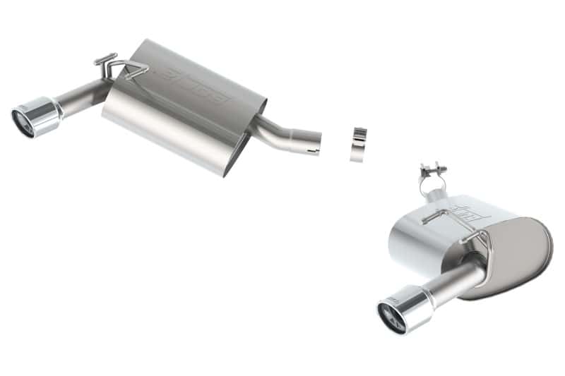 Borla — Borla 14-15 Chevy Camaro 3.6L V6 RWD Single Split Rr Exit Touring Exhaust (rear section only)
Axle-Back System
ExhstSysKt - view 3