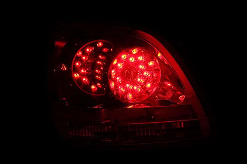 ANZO — ANZO 1998-2005 Lexus Gs300 LED Taillights Red/Clear - view 6
