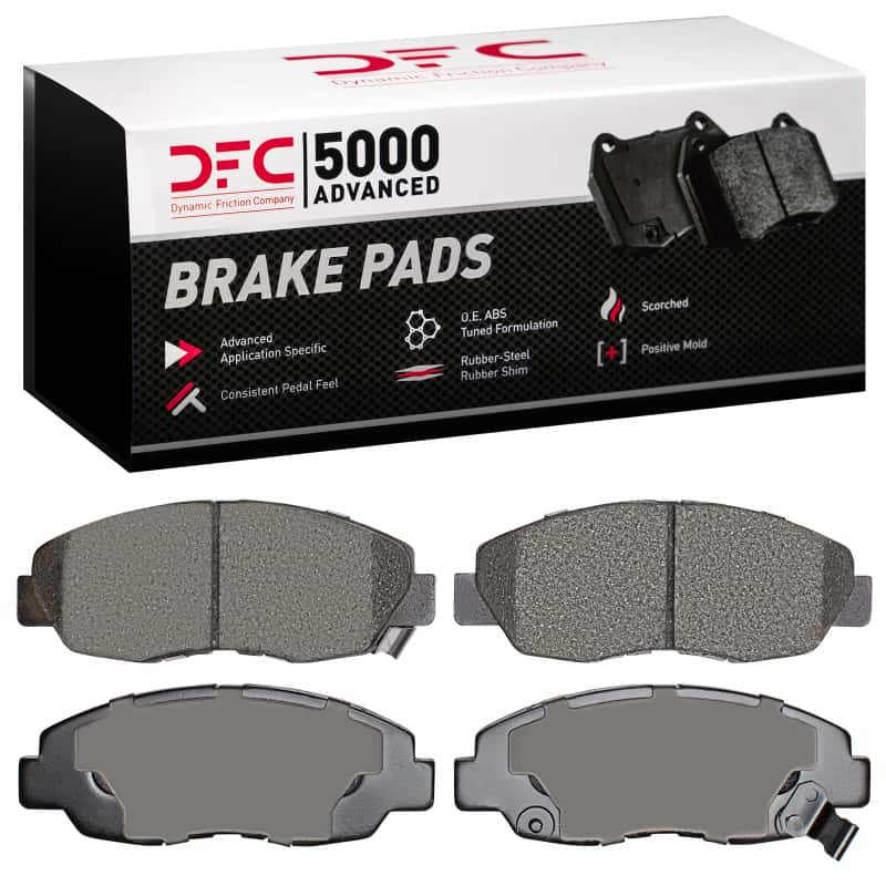 DFC — DFC 96-15 Acura EL Front 5000 Advanced Ceramic Brake Pads
DFC Brake Pad Set - view 1