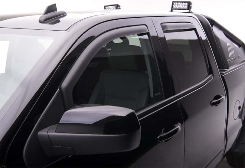 EGR — EGR 14+ Chev Silverado/GMC Sierra Crw Cab In-Channel Window Visors - Set of 4 - Matte (571775)
IN-CHANNEL MATTE 4p
571775-IC4-M - view 2