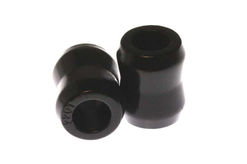 Energy Suspension — Energy Suspension Black Hour Glass Shock Bushings 3/4 inch I.D. 1 min - 1 1/8 max inch O.D. 1 7/16 i
ShkAbsrbrBsh - view 3
