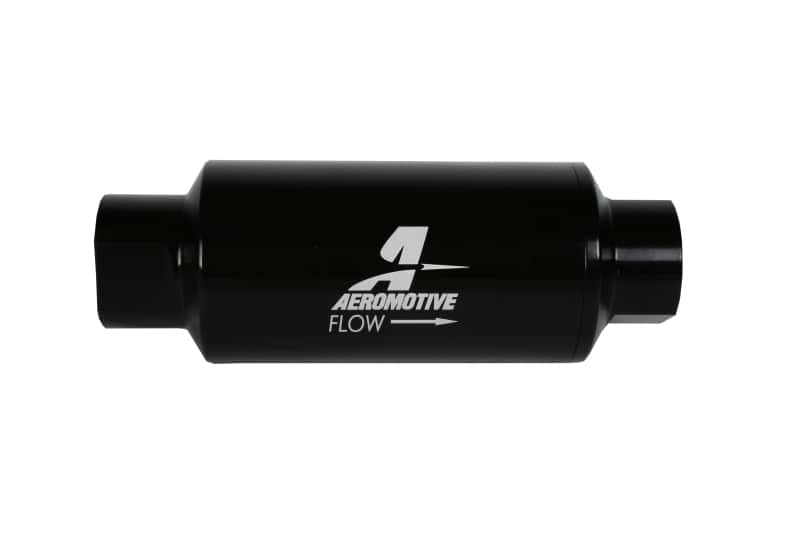 Aeromotive — Aeromotive In-Line Filter 10AN 10 Micron Microglass Element Bright-Dip Black 2in OD
Fuel Filter - view 2