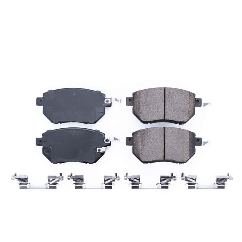 PowerStop — Power Stop 03-06 Infiniti FX35 Front Z17 Evolution Ceramic Brake Pads w/Hardware
Z17 Brake Pads - view 1
