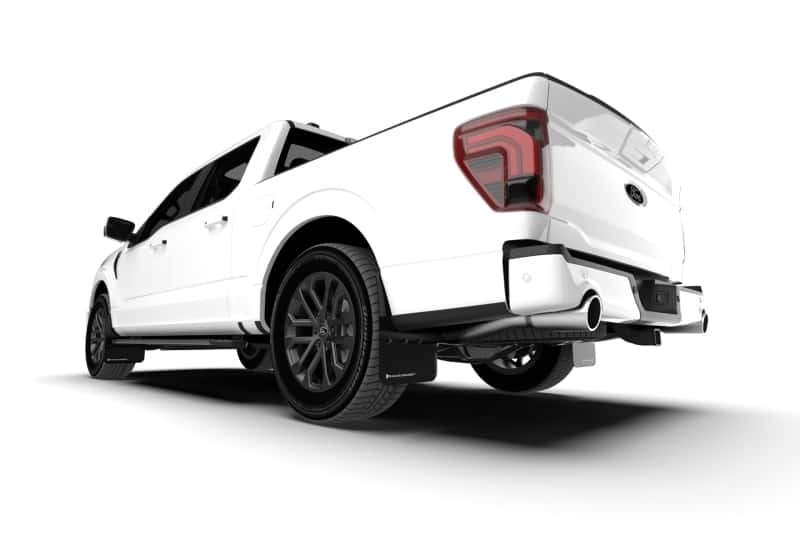 Rally Armor — Rally Armor 21-25 Ford F-150 (Excl. Raptor) Black UR Mud Flap w/Metallic Black Logo
Mud Flap - view 2