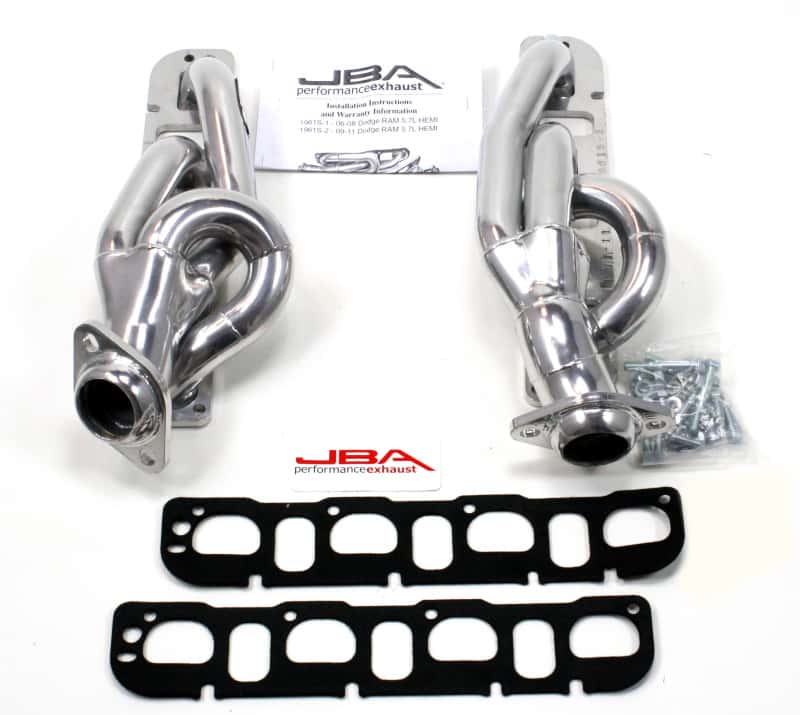 JBA — JBA 09-19 RAM 5.7L HEMI 1-5/8in Primary Silver Ctd Cat4Ward Header
Exhaust Header - view 1