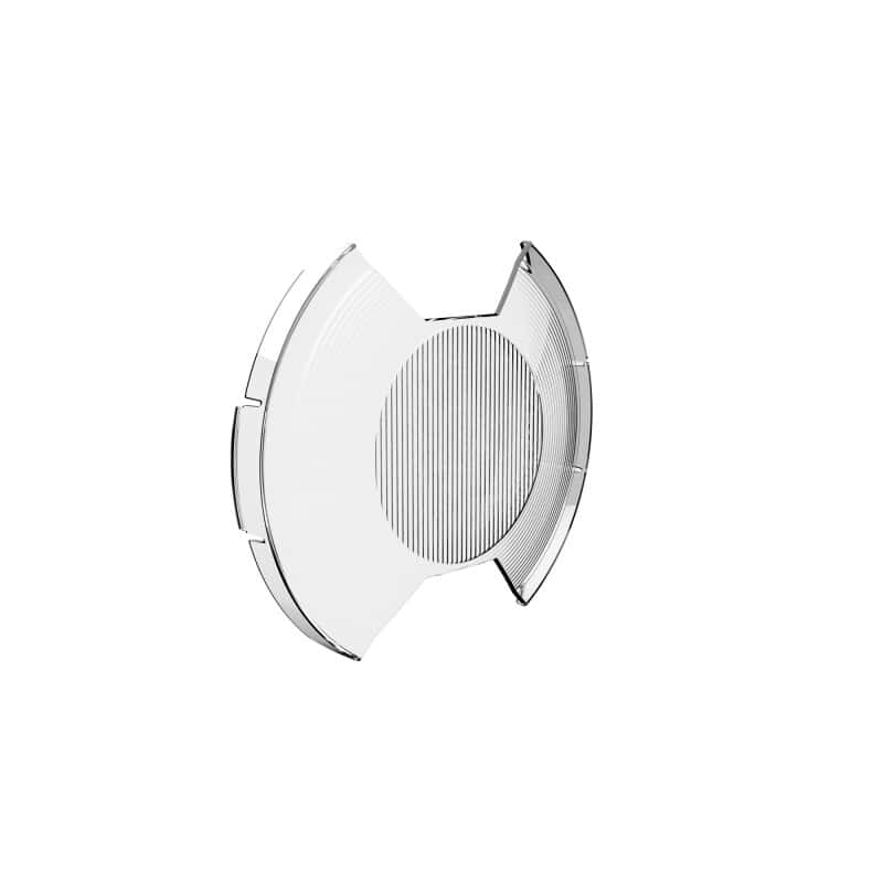 KC HiLiTES — KC HiLiTES SlimLite 8in. LED Light Shield SAE Driving (Shield Only) - Clear - view 7