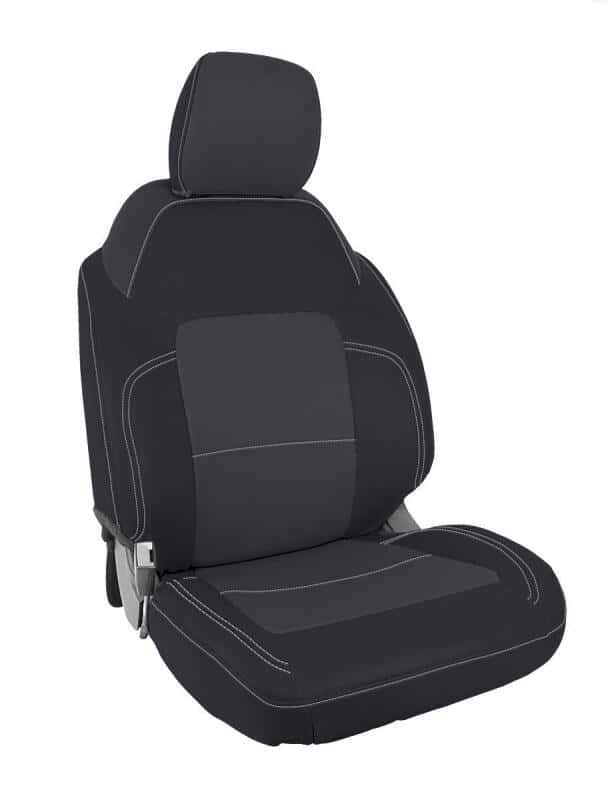 PRP Seats — PRP 2021+ Ford Bronco 2 Door Front Seat Covers (Pair) -  Black & Grey
Seat Covers - view 1