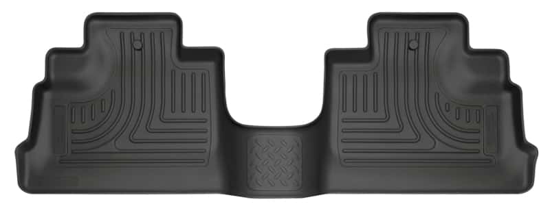 Husky Liners — Husky Liners 11-12 Jeep Wrangler Unlimited (4 Door) WeatherBeater 2nd Row Black Floor Liners - view 1