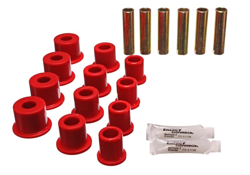 Energy Suspension — Energy Suspension Rear Spring Bushings - Red
Leaf Spring Bushing - view 4