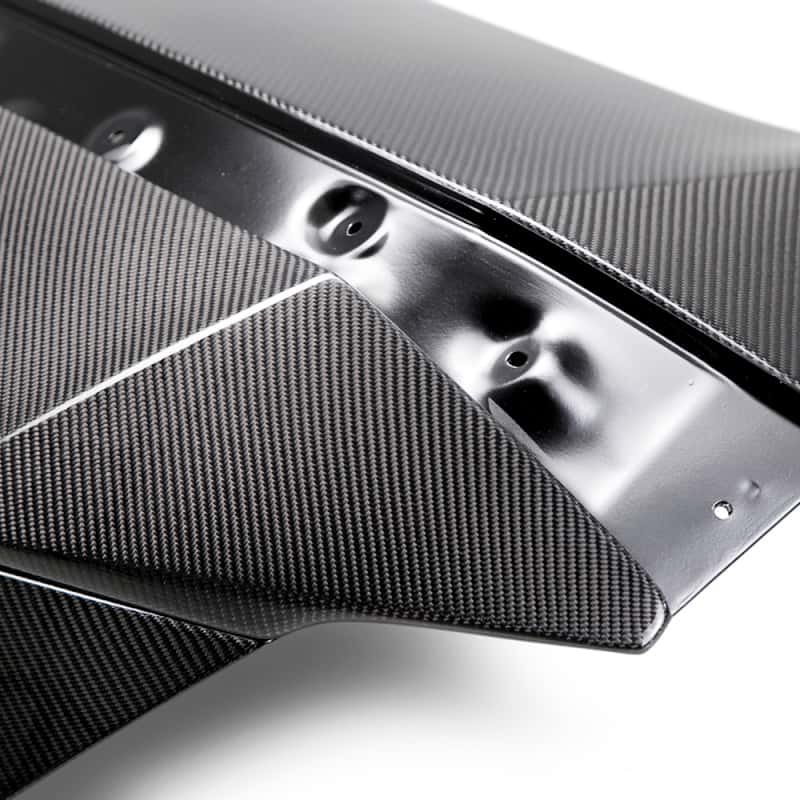 Seibon — Seibon 2016 Honda Civic 2 Door Coupe FC4 Carbon Fiber Gloss Finish Trunk Lid - view 4