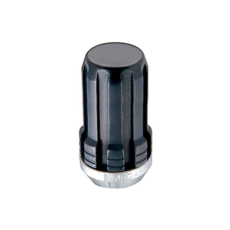 McGard — McGard SplineDrive Lug Nut (Cone Seat) M14X1.5 / 1.648in. Length (4-Pack) - Black (Req. Tool) - view 2