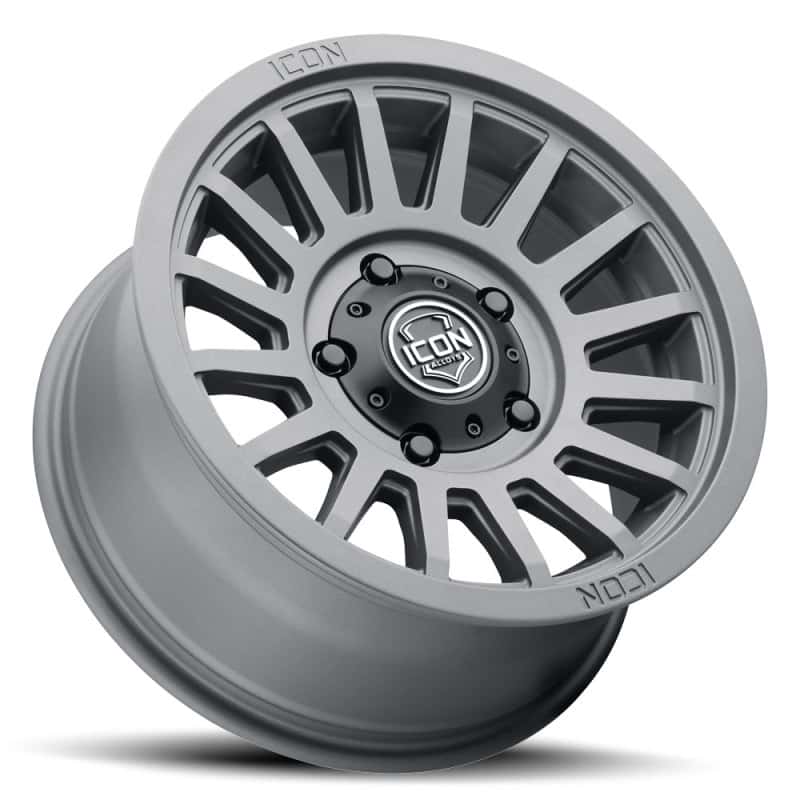 ICON — ICON Recon SLX 17x8.5 5x4.5 0mm Offset 4.75in BS 71.5mm Bore Charcoal Wheel
RECON SLX WHEEL - view 4