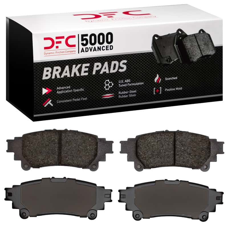 DFC — DFC 10-20 Lexus RX350 Rear 5000 Advanced Ceramic Brake Pads
DFC Brake Pad Set - view 1
