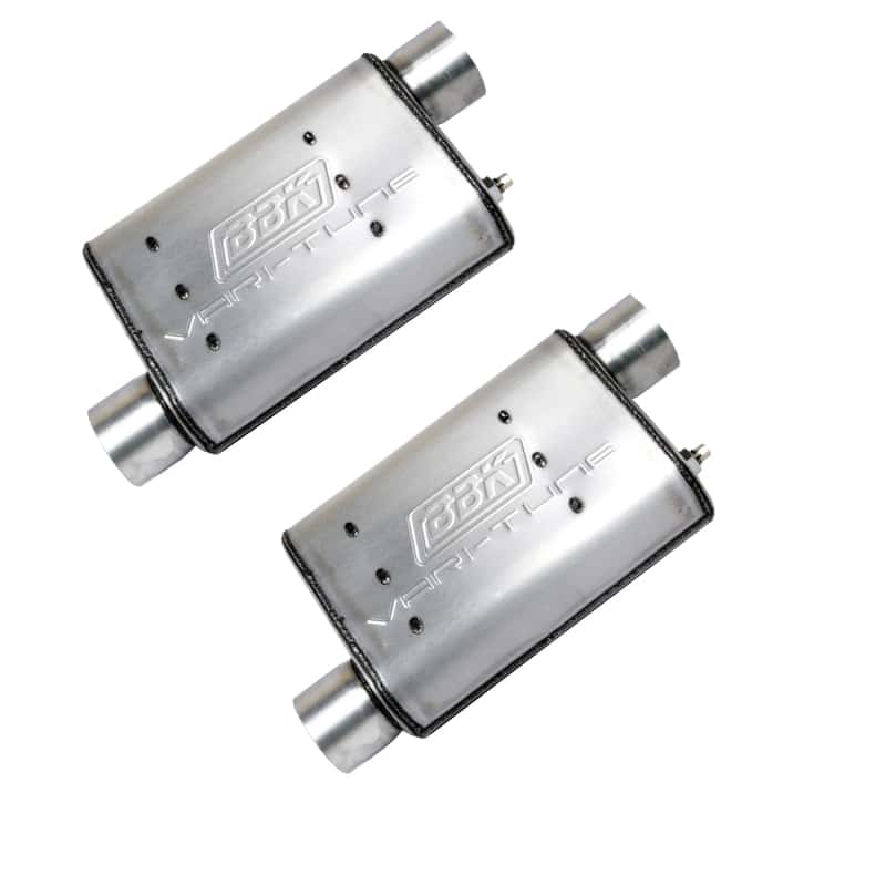 BBK — BBK 86-04 Mustang Cat Back Kit Varitune Mufflers Stainless Steel Tips
Exhaust System Kit
Exhaust Pipes - view 6