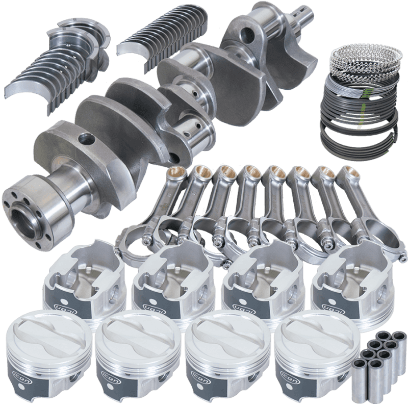 Eagle — Eagle Chevy LT1350 1Pc 3.750in Crank 5.700in I-Beam Rods -18cc 4.040in Pistons Rotating Assembly
Street & Strip Assy - view 1