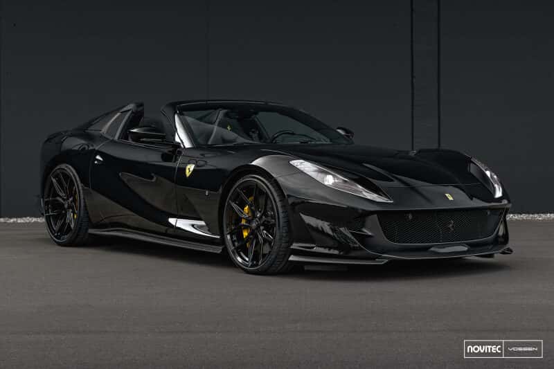Vossen — Vossen x Novitec NF11 21x9.5in - 5x114.3 BP - ET38 - Gloss Black Ferrari 296 Front Wheel - view 3