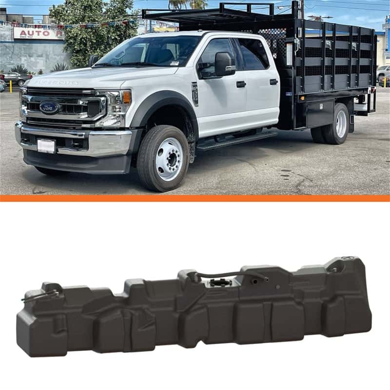 Titan Fuel Tanks — Titan Fuel Tanks 17-24 Ford 120in Cab & Chassis 54 Gallon XXL Mid-Ship Fuel Tank
Fuel Tank - view 6
