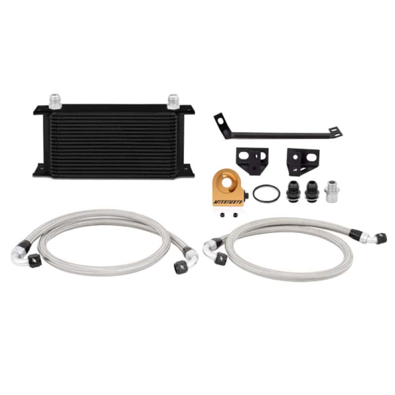 Mishimoto — Mishimoto 15 Ford Mustang EcoBoost Thermostatic Oil Cooler Kit - Black - view 7