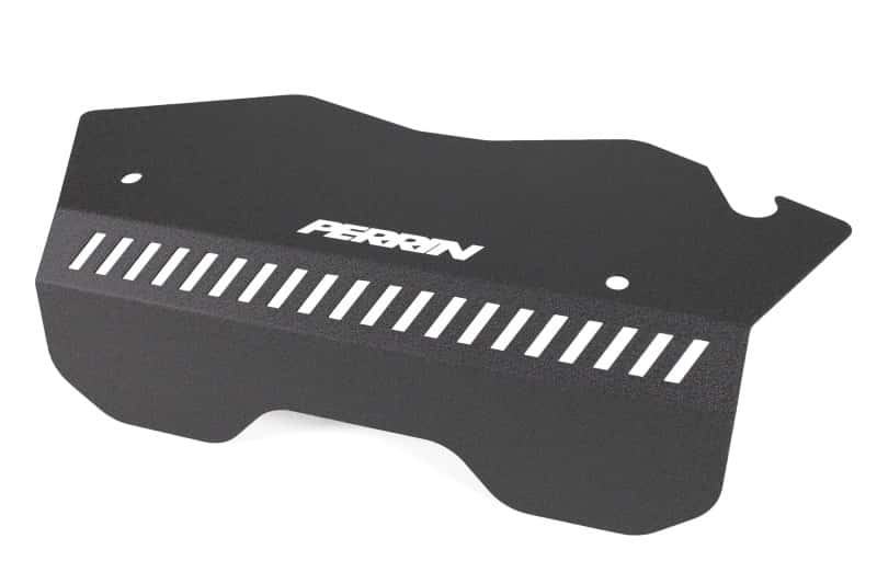 Perrin Performance — PERRIN 22-25 Subaru WRX Pulley Cover - Black (TALL - For Use w/o PERRIN AOS) - view 1