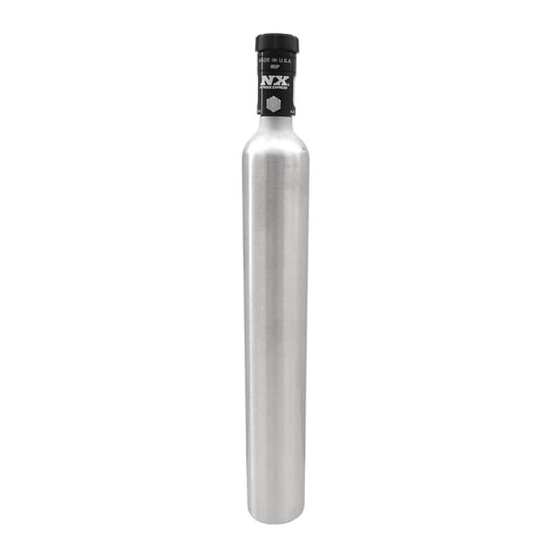 Nitrous Express — Nitrous Express 10oz Mini-Bottle w/Motorcycle Valve (2 Dia x 15.09 Tall)
N2OBottle - view 2
