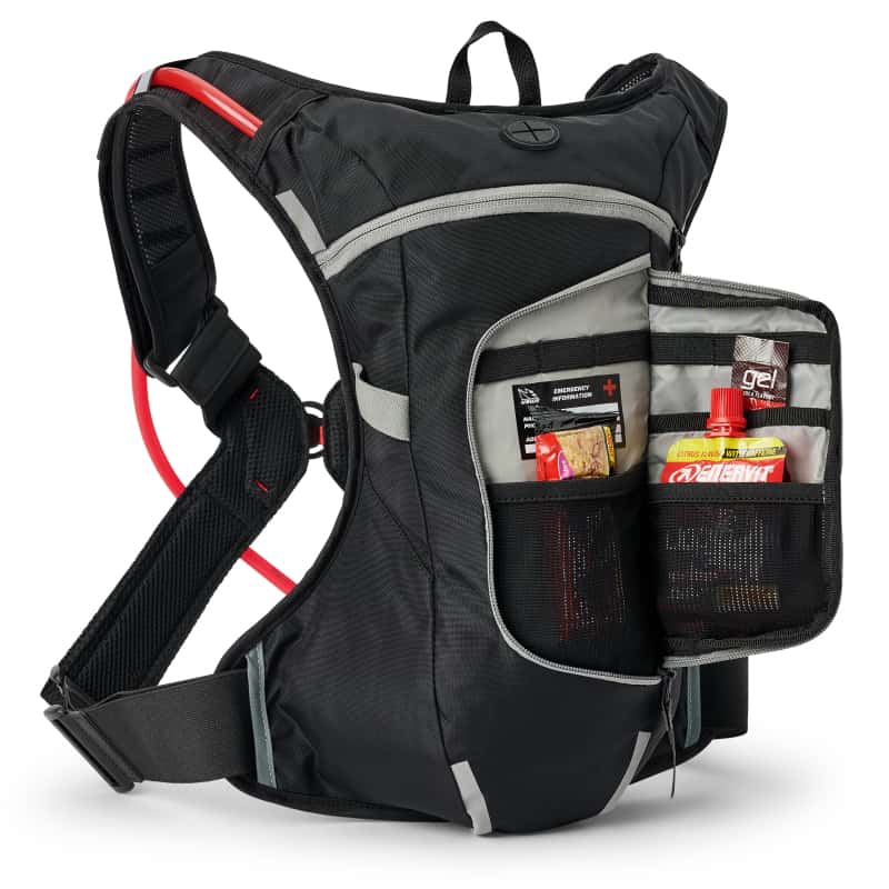 USWE — USWE Moto Hydro XTR Dirt Biking Hydration Pack 4L - Black - view 1