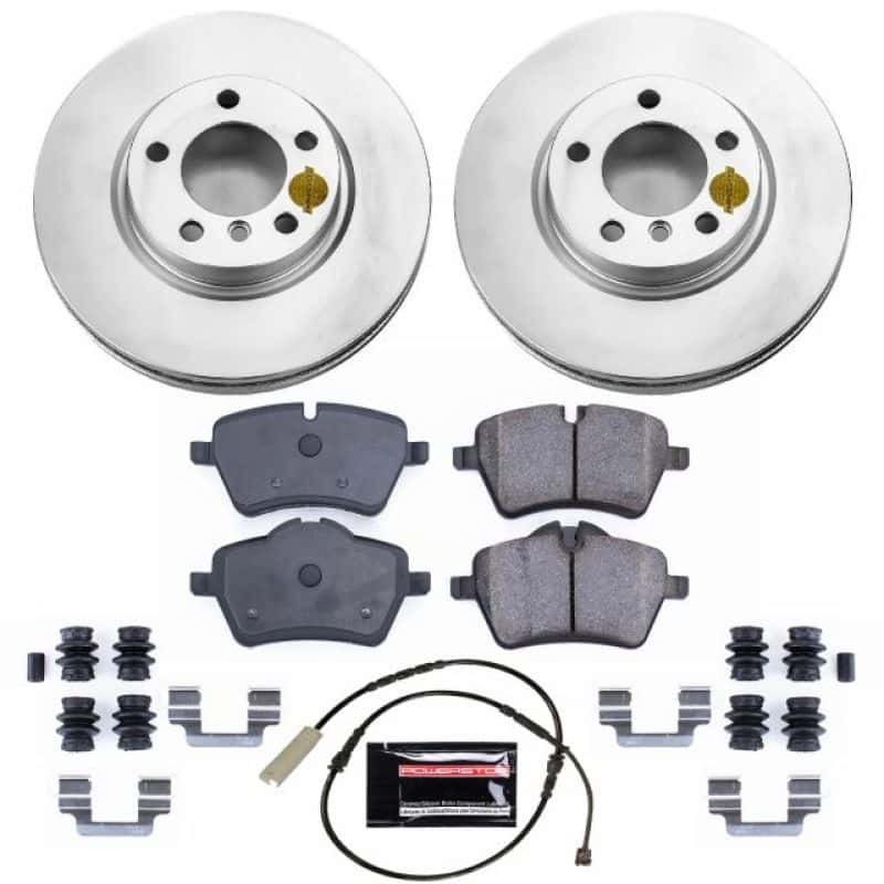 PowerStop — Power Stop 11-16 Mini Cooper Countryman Front Z23 Evolution Sport Coated Brake Kit - view 1