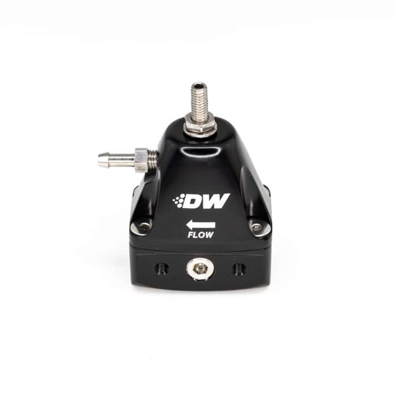DeatschWerks — DeatschWerks DWR1000iL In-Line Adjustable Fuel Pressure Regulator - Black
Regulators
Regulator - view 2