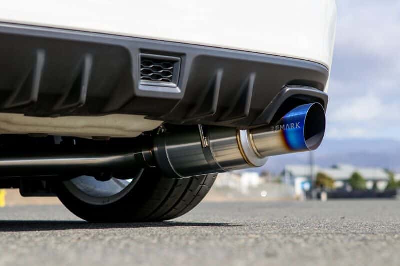 Remark — Remark 15-21 Subaru WRX STI R1 Spec Cat-Back Exhaust Single Exit - Full Titanium (Resonated) - view 2