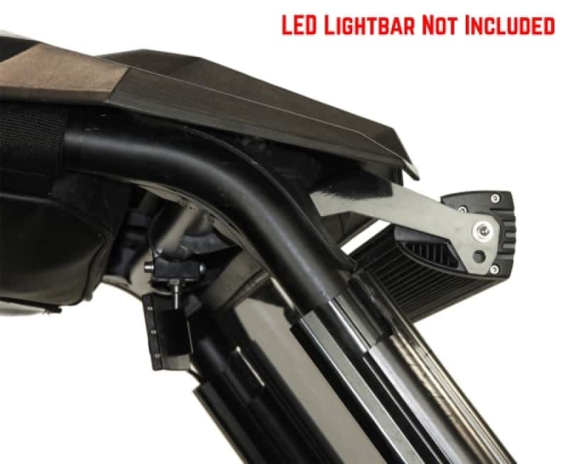 Seizmik — Seizmik 15-23 Polaris RZR 900 S/1000 S /4/Trail/ RZR Turbo S/4/XP Light Bar Mount - Black - view 2