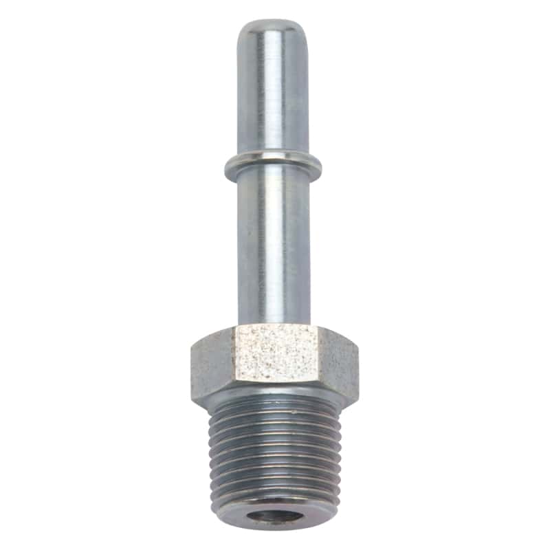 Russell — Russell Performance EFI Adapter Fitting 3/8 NPT MALE TO 3/8in SAE Quick Disc Male Zinc
Adapter Fitting - view 2