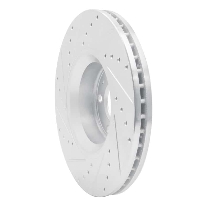 R1 Concepts — R1 05-11 Audi A6 Quattro Front Right Drilled & Slotted Silver Brake Rotor
R1 Brake Rotor Drill - view 4