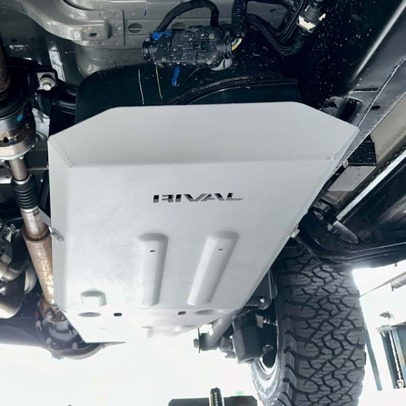Rival 4x4 — Rival 2024-2026 Ford Ranger Raptor  Aluminum Gas Tank Skid Plate
Gas Tank Skid Plate - view 2
