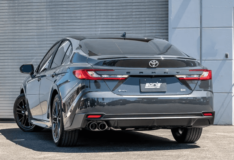 Borla — Borla 2025 Toyota Camry SE/XSE AT S-type Axle-Back Exhaust - 3.5in Black Chrome Tips
Axle-Back System - view 3