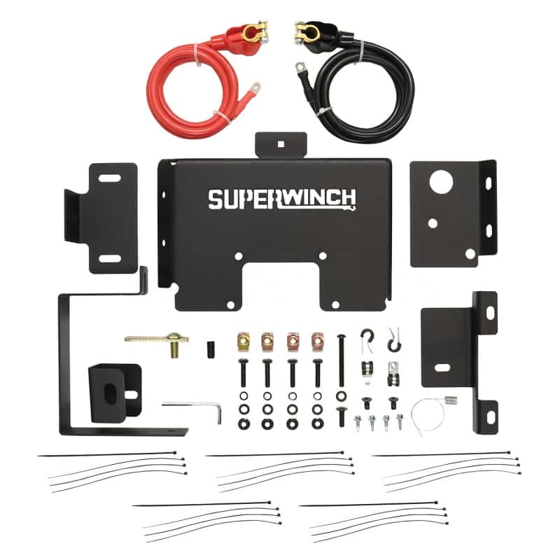 Superwinch — Superwinch 18-24 Jeep Wrangler JL Auxiliary Battery Mount
AuxBatteryKit - view 6