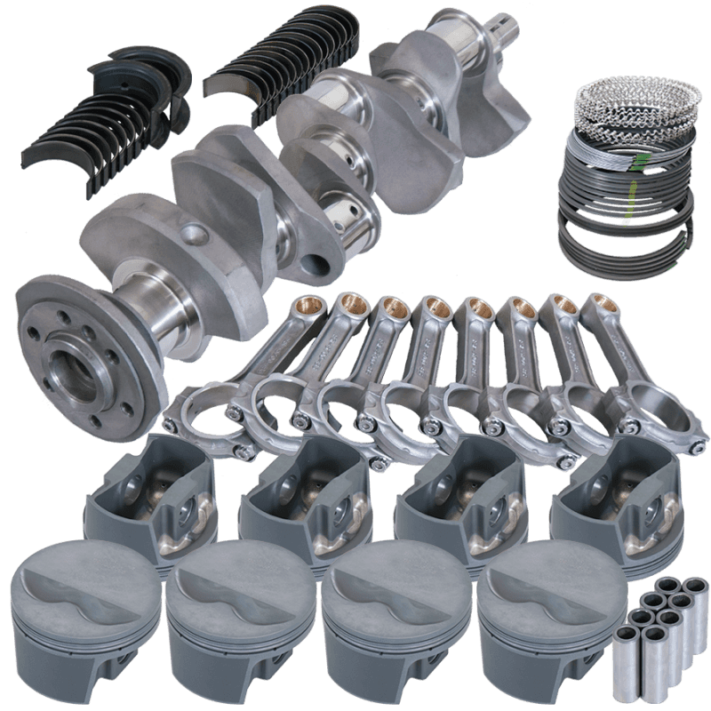 Eagle — Eagle Chevy 350 3.480in Crank 5.700in I-Beam Rods -5cc Flat Top 4.060in Pistons Rotating Assembly
Pro Street Assembly - view 1