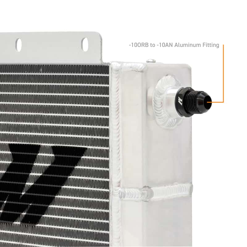 Mishimoto — Mishimoto Universal Oil Cooler Kit 23 Row Cooler and 1in x 8in Fan
Oil Cooler Kit - view 7