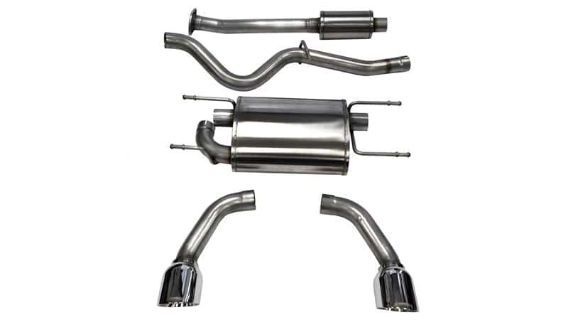 CORSA Performance — Corsa 2012-2025 Scion FRS / Subaru BRZ Polished Sport Cat-Back Exhaust
Exhaust - view 2