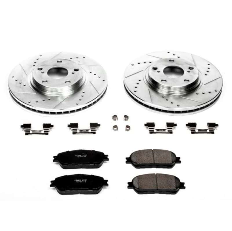 PowerStop — Power Stop 04-06 Lexus ES330 Front Z23 Evolution Sport Brake Kit - view 1