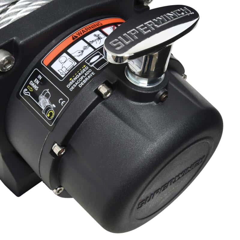 Superwinch — Superwinch 9500 LBS 12V DC 11/32in x 95ft Steel Rope Tiger Shark 9500 Winch
Winch - view 18