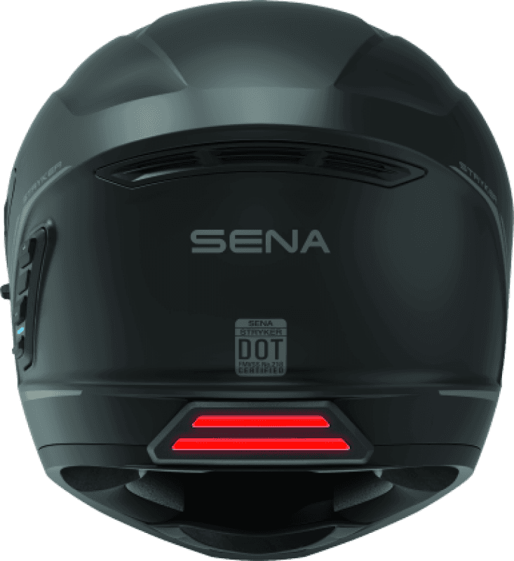 Sena Technologies — Sena Technologies Stryker Bluetooth Helmet w/ Mesh Intercom Matte Black - Large - view 5