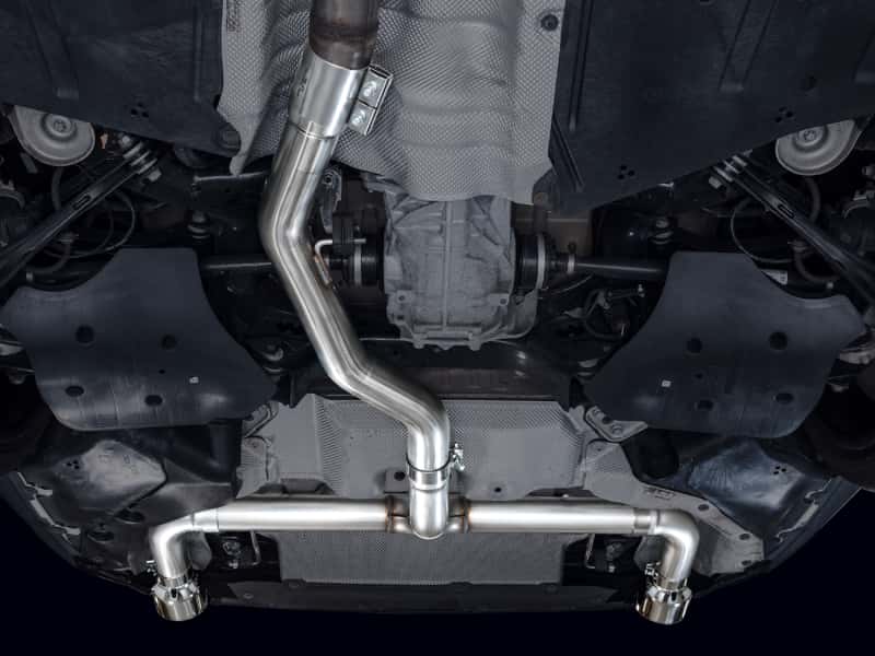 AWE Tuning — AWE 19-23 BMW 330i / 21-23 BMW 430i Base G2X Track Edition Axle Back Exhaust - Chrome Silver
Track Exhaust - view 12