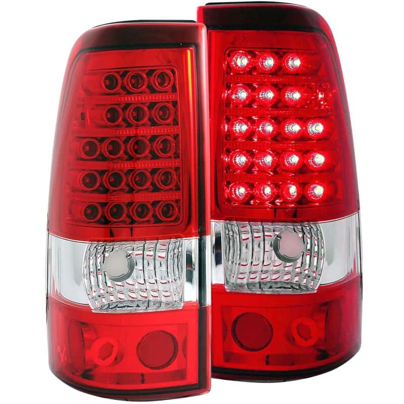 ANZO — ANZO 2003-2006 Chevrolet Silverado 1500 LED Taillights Red/Clear
TailLightSet - view 3