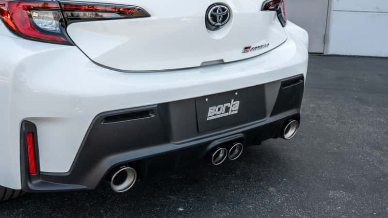 Borla — Borla 23-24 Toyota GR Corolla ATAK Cat Back System
Cat-Back System - view 2